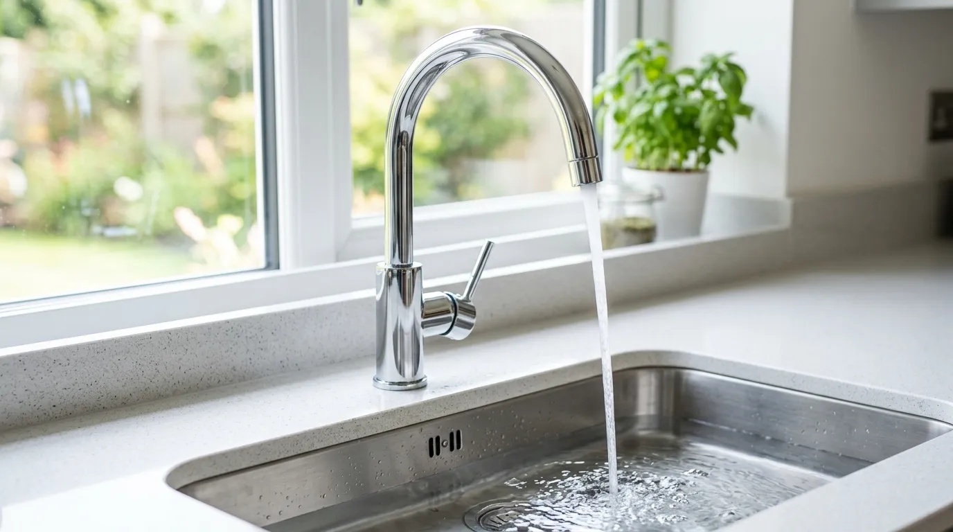 Local Plumbing Master Pros same day plumber fixing a faucet in Lincoln Park, NJ